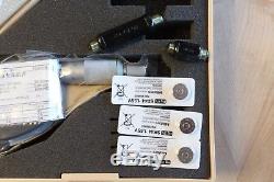 Mitutoyo Digital Electronic Waterproof Metric Micrometer Set 0-75mm / 0.001mm