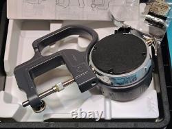Mitutoyo Digital Lens Round / Flat Anvil Thickness Gage Gauge 0-0.4 / 0-10mm