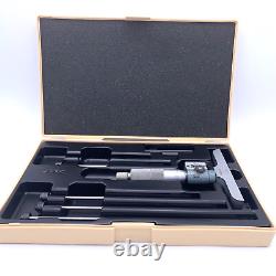 Mitutoyo Digital-Mechanical Depth Micrometer 0-4 CNC Operator Inspector 4 base