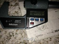 Mitutoyo Digital Micrometer 0-1293-765
