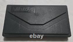 Mitutoyo Digital Micrometer 0-1 Ratchet Stop IP65 Coolant Proof New Battery