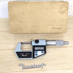 Mitutoyo Digital Micrometer 0-25Mm Current Item Used Japan Free Ship