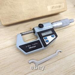 Mitutoyo Digital Micrometer 0-25Mm Current Item Used Japan Free Ship