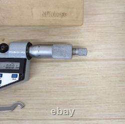 Mitutoyo Digital Micrometer 0-25Mm Current Item Used Japan Free Ship