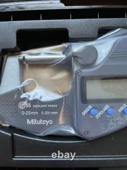 Mitutoyo Digital Micrometer 0 25mm