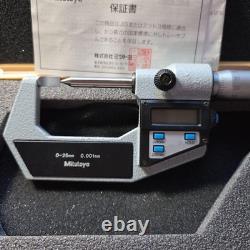 Mitutoyo Digital Micrometer 0-25mm #100