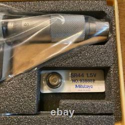 Mitutoyo Digital Micrometer 0-25mm 293-401 MDC-25 with Case Outside Mint