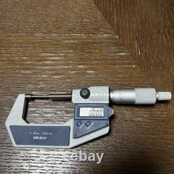 Mitutoyo Digital Micrometer 0-25mm High Precision Measurement Tool