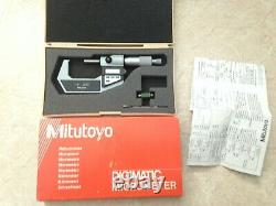 Mitutoyo Digital Micrometer 1-2293-722-10 excellent condition