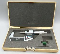 Mitutoyo Digital Micrometer 1-2.00005 293-722-10 TESTED new battery