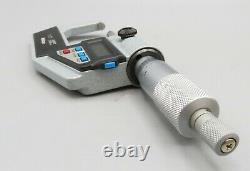 Mitutoyo Digital Micrometer 1-2.00005 293-722-10 TESTED new battery