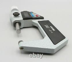 Mitutoyo Digital Micrometer 1-2.00005 293-722-10 TESTED new battery