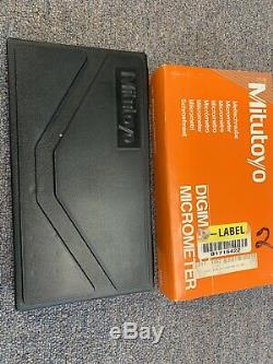 Mitutoyo Digital Micrometer 1-2 293-331 Brand New