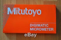 Mitutoyo Digital Micrometer 1-2 Inch, Model 293-186-30, Quantumike, Ip65