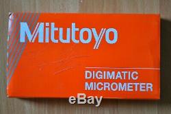 Mitutoyo Digital Micrometer 1-2 Inch, Model 293-345-30, Ip65 Coolant Proof
