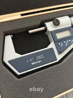 Mitutoyo Digital Micrometer 1-2 Inch, Model 293-722-30