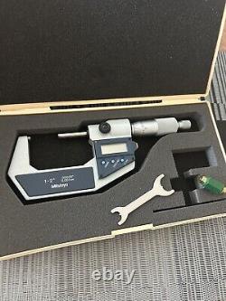 Mitutoyo Digital Micrometer 1-2 Inch, Model 293-722-30