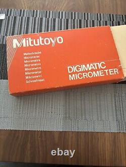 Mitutoyo Digital Micrometer 1-2 Inch, Model 293-722-30