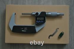 Mitutoyo Digital Micrometer 1-2 Inch, Model 406-351, Non-rotating Spindle, Spc