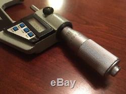 Mitutoyo Digital Micrometer 1-2 Inch / mm 293-706 0.00005 Res. FREE SHIPPING