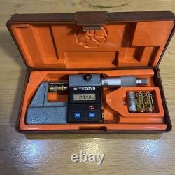 Mitutoyo Digital Micrometer. 293-101 0-25mm Used Japan