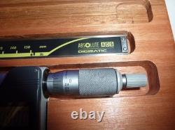 Mitutoyo Digital Micrometer (293-340-30) & Caliper (500-196-30) Set