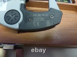 Mitutoyo Digital Micrometer (293-340-30) & Caliper (500-196-30) Set
