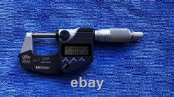 Mitutoyo Digital Micrometer (293-340) & Caliper (500-196-30) Set