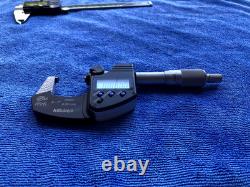 Mitutoyo Digital Micrometer (293-340) & Caliper (500-196-30) Set 0-6'