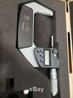 Mitutoyo Digital Micrometer, 293-344- and 293-346, 0-1 and 2-3I