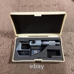 Mitutoyo Digital Micrometer 293-401 0-25Mm Japan Free Ship