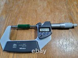 Mitutoyo Digital Micrometer 2-3 Inch, Model 293-342-30, Ip65 Coolant Proof