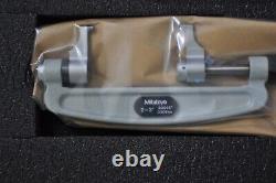 Mitutoyo Digital Micrometer, 2-3 Inch, Model 343-352-30, Caliper Style