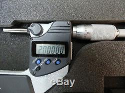 Mitutoyo Digital Micrometer 2-3 Model 293-332 with Case
