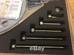 Mitutoyo Digital Micrometer #340-351-30 with Interchangeable Anvils 0-6/0-152.4mm