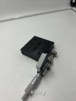 Mitutoyo Digital Micrometer 350-714-30 with Newport 426 series stage