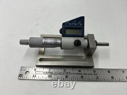 Mitutoyo Digital Micrometer 350-714-30 with SS mounting bracket