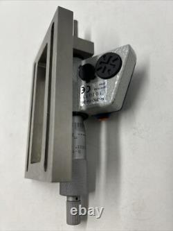 Mitutoyo Digital Micrometer 350-714-30 with SS mounting bracket