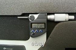 Mitutoyo Digital Micrometer 3- 4 Inch, Model 293-347-30, Ip65 Coolant Proof