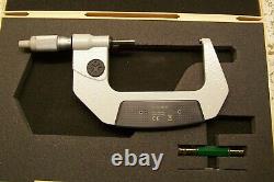 Mitutoyo Digital Micrometer 3- 4 Inch, Model 293-347-30, Ip65 Coolant Proof