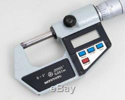 Mitutoyo Digital Micrometer Caliper Tool 0-1 Millimeters 293-705 Digimatic