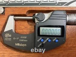 Mitutoyo Digital Micrometer & Caliper set