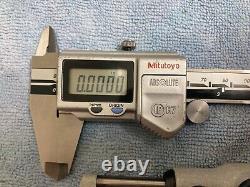 Mitutoyo Digital Micrometer & Caliper set