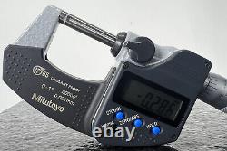 Mitutoyo Digital Micrometer Coolant Proof IP65 293-330-30 Clean