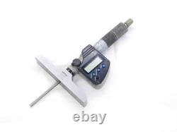 Mitutoyo Digital Micrometer Depth Gauge 2 Base Length 0.00005 114691 MIC