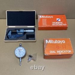 Mitutoyo Digital Micrometer Digital Gauge 2pcs