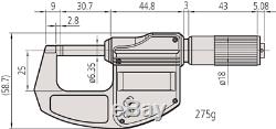 Mitutoyo Digital Micrometer IP65 0-25mm 293-832 Brand New