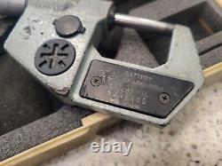 Mitutoyo Digital Micrometer LOT 0-1 & 1-2  293-712 293-715