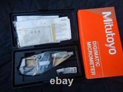 Mitutoyo Digital Micrometer MDC-25PX Coolant Proof 0-25mm Japan