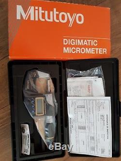 Mitutoyo Digital Micrometer QuantuMike IP65 0-25mm 293-185 Brand New